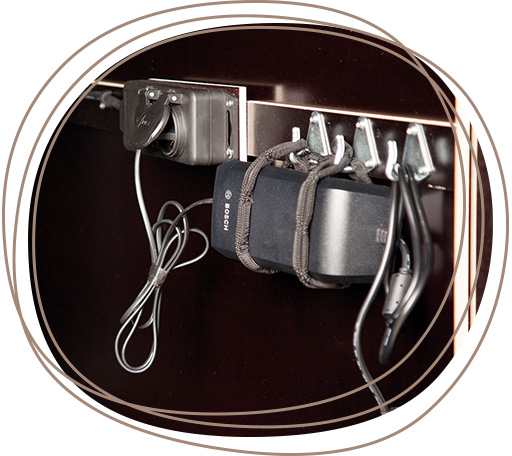 Krippenwagengarage - Startset Stromanschluss Krippenwagengarage - Startset Stromanschluss