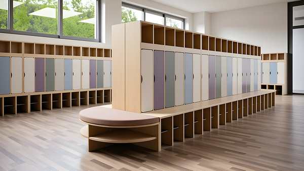 Lockers, Locker room, Schrankabteil, Aufbewahrung, Schrank