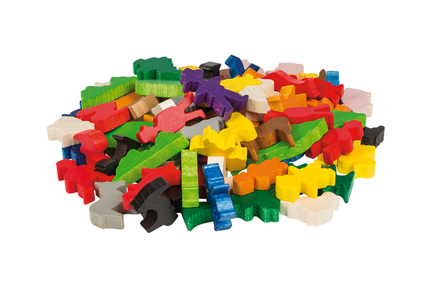 DUSYMA Themenset Heimische Tiere, 84-teiliges Set