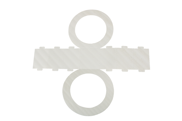 Laternen-Rohlinge, rund, aus 3D-Colorwellpappe, 10 Stück, Farbe wählbar