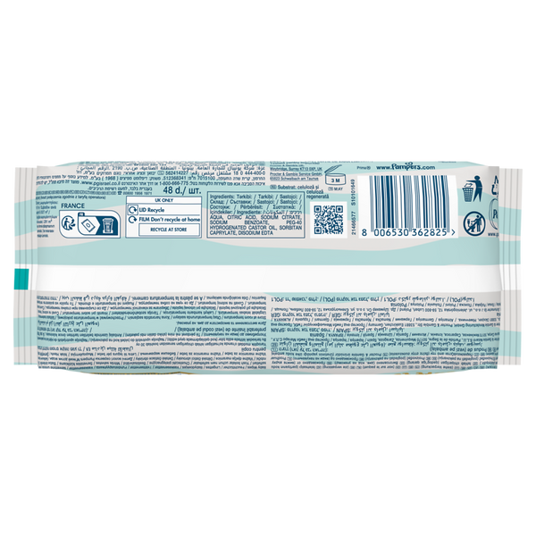 PAMPERS Feuchte Tücher Aqua 18x48 Stk.
