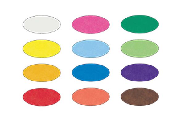 FOLIA Transparentpapier 50 x 35 cm, 10 Farben, 200 Bogen