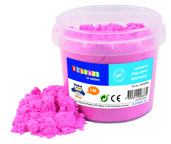 Kinetic Sand, Sand, Play Sand, Pink, 1 kg