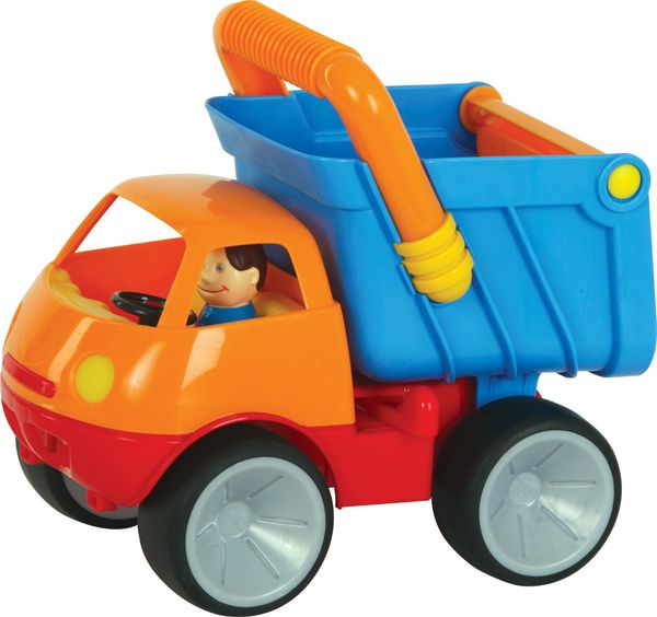 GOWI Kipper ohne Anhänger, groß, Kunststoff, 28 x 16 x 22,50 cm, ab 1 Jahr GOWI Kipper ohne Anhänger, groß, Kunststoff, 28 x 16 x 22,50 cm, ab 1 Jahr