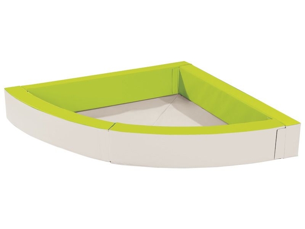 Großes Eckbällebad