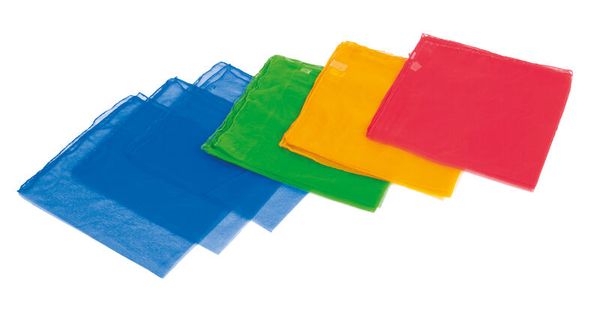 Jongliertücher 138 x 138 cm, 4er-Set  Jongliertücher 138 x 138 cm, 4er-Set
