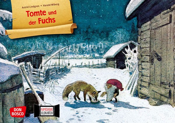 Kinderbuch, Buchcover, Winter, Schnee, Fuchs