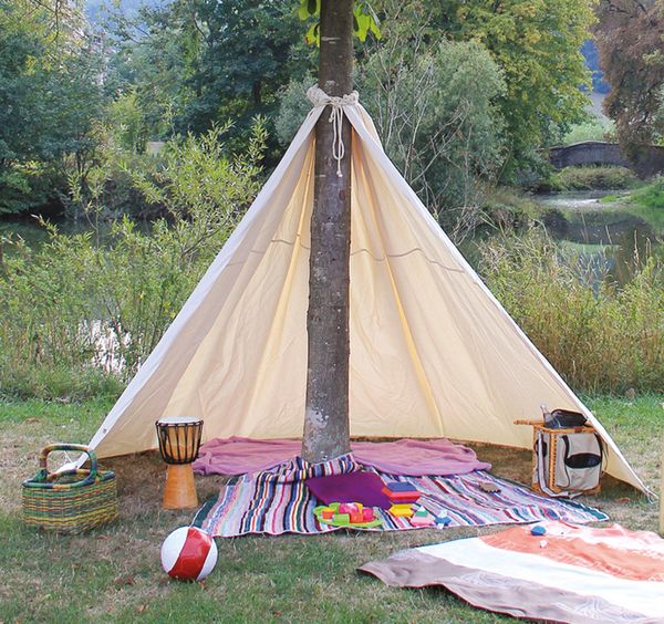 Baum-Tipi inkl. Heringe Baum-Tipi inkl. Heringe