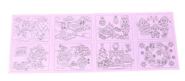 Kreuzstichvorlagen für Kinder, Weihnachtszeit (SONDERANGEBOT)