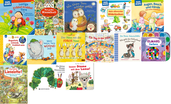 Buchpaket "Bilderbücher für die Krippe" Buchpaket "Bilderbücher für die Krippe"