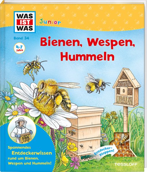 WAS IST WAS Junior Band 34: Bienen, Wespen, Hummeln WAS IST WAS Junior Band 34: Bienen, Wespen, Hummeln