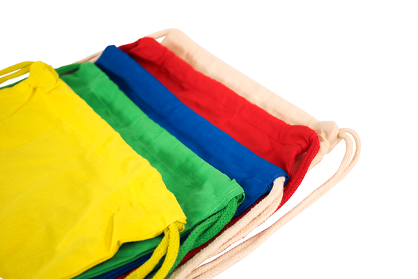 Beutel, Turnbeutel, Kordelzug, Mehrfarbig, Stofftasche