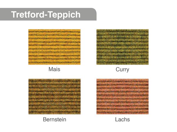 TRETFORD Teppich rund gekettelt, 250 cm, diverse Farben TRETFORD Teppich rund gekettelt, 250 cm, diverse Farben