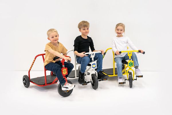 dreirad, trike, kinderscooter, spielzeug, strapazierfähig