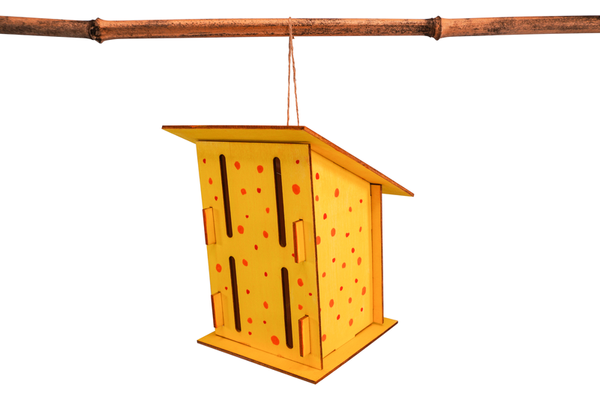 Schmetterlingshäuser aus Holz, 2 Stück