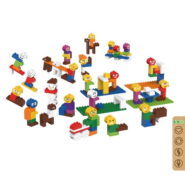 BIOBUDDI Lern- und Spielset Menschen und Emotionen, 240 Teile, ab 1,5 Jahre (SONDERANGEBOT)