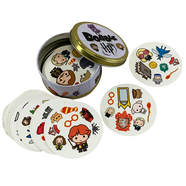 Karten- und Reaktionsspiel Dobble Harry Potter, 2-8 Spieler, ab 6 Jahre (SONDERANGEBOT)