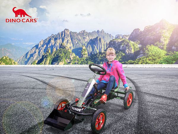 Go-kart, Kleinkind, Pedal-go-kart, Rot, Metallrahmen