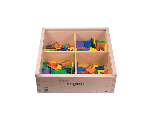 Fröbel Gabe 7 Komplettset