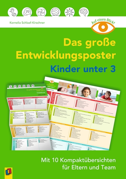 Auf einen Blick: Das große Entwicklungsposter – Kinder unter 3