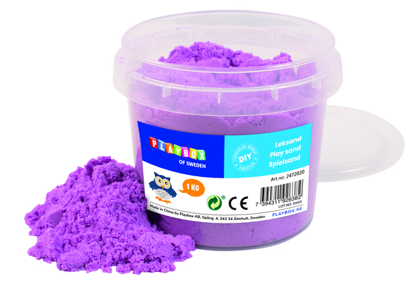 Knete, Knetmasse, Lila, 1kg, Spielzeugset