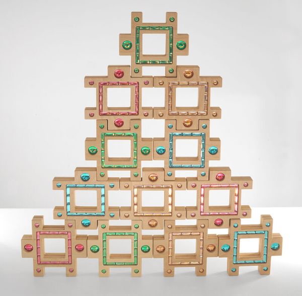 REGENBOGENLAND Atlantis, 12 Bausteine + Kasten REGENBOGENLAND Atlantis, 12 Bausteine + Kasten