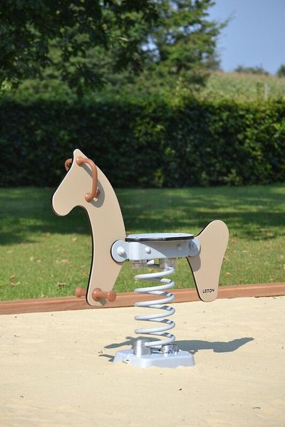 LEDON Federwippe Pferd, braun