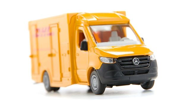 Lkw, Transporter, Gelb, Kastenwagen, Modellauto