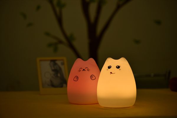 Katzenlampe Cleo aus Silikon Katzenlampe Cleo aus Silikon