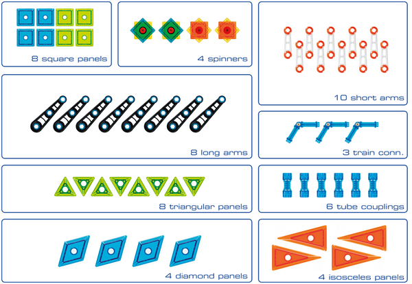 GEOSMART Big Box, 205 Teile, Ü3 GEOSMART Big Box, 205 Teile, Ü3