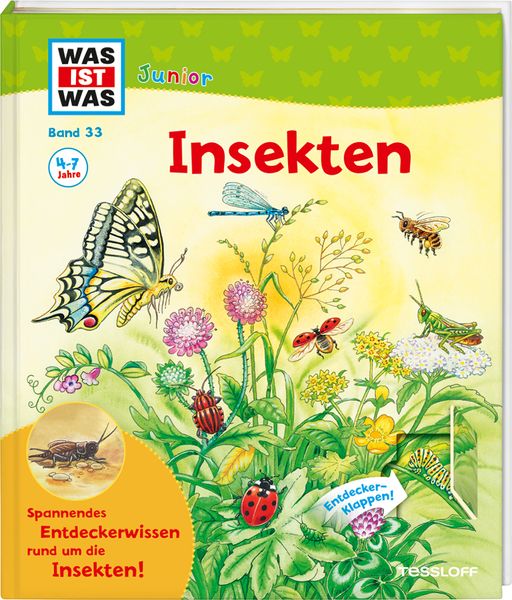 Insekten, Tierwelt, Wissen, Naturkunde, Buchcover