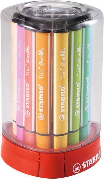 STABILO Trio Scribbi Tischset, 12er Pack STABILO Trio Scribbi Tischset, 12er Pack