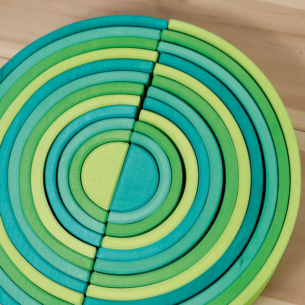 GRIMM´S Großer Regenbogen, waldgrün, 12 Teile, ab 3 Jahre GRIMM´S Großer Regenbogen, waldgrün, 12 Teile, ab 3 Jahre