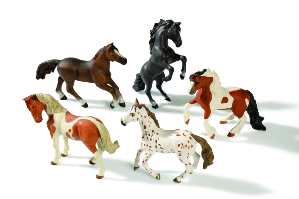 PAPO Figuren 5 Pferde, Größe bis ca. 14 cm PAPO Figuren 5 Pferde, Größe bis ca. 14 cm
