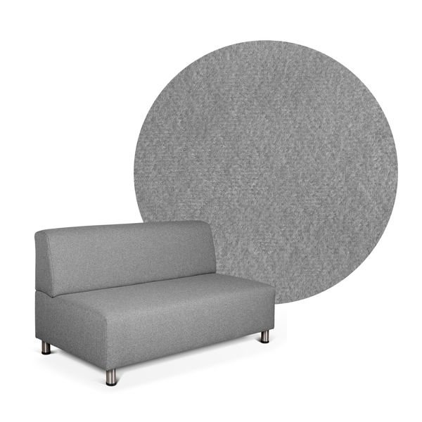 Variation-Sofa 3-Sitzer, Sitzhöhe 40 cm, Stoff & Farbe wählbar