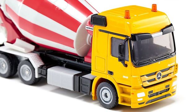 Kipperfahrzeug, Baumischung-Lastwagen, concrete truck, Baumaschine, Crane trailer