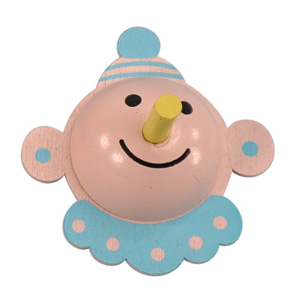 kleiner Kreisel mit lustigen Motiven, 6 St.  kleiner Kreisel mit lustigen Motiven, 6 St.