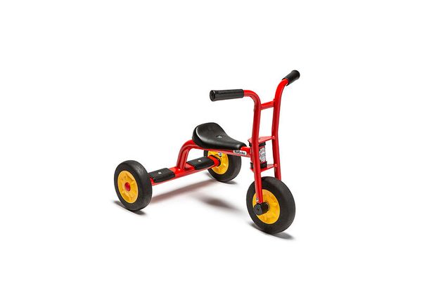 Kinderfahrrad, Trike, Pedaltrike, Rot, Gelb