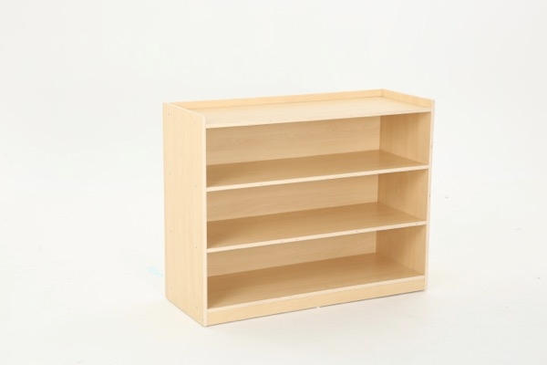 Regalschrank mit Rückwand, 2 feste Böden, H: 80 cm