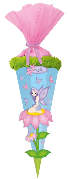 Blume, Rosa Verpackung, Schmetterling, Eistüte, Spielzeugzubehör