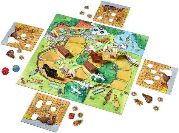 HABA Brettspiel Hoppe Reiter, 3 - 12 Jahre