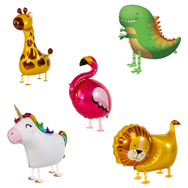 Airwalker Ballon Set 5 Stk. - Zoo