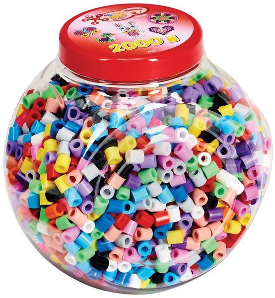 HAMA 2000 Maxi-Bügelperlen Intensivfarben in XL-Dose