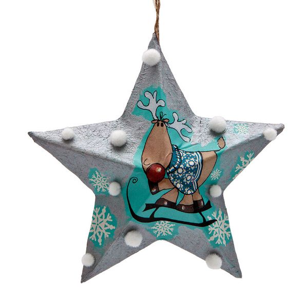 stern, weihnachtsstern, deko, reh, schneeflocken, hänger, pomponen, holzstern, luftfeder, sternanhänger