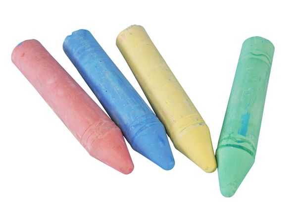 Jumbo Straßenmalkreide (ca. 19 cm), 4 Stück Jumbo Straßenmalkreide (ca. 19 cm), 4 Stück