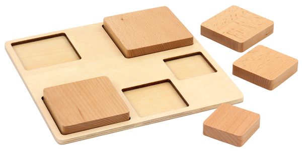 holzpuzzle, puzzle, holz, spieler, bausteine