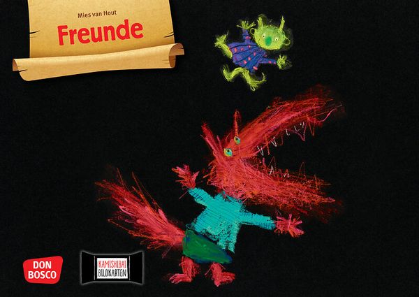 Kamishibai Bildkartenset - Freunde