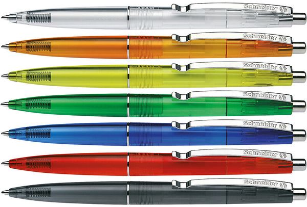 Schneider Kugelschreiber-Set K20 Icy, 20 Stifte farbig sortiert, Mine in Blau