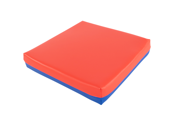 padded mat, cushion, gym mat, red blue, foam mat