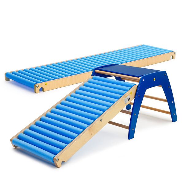 Rollenbahn, Tischrolle, Rollenbahn-Set, Gymnastikbahn, Spielzeugbahn